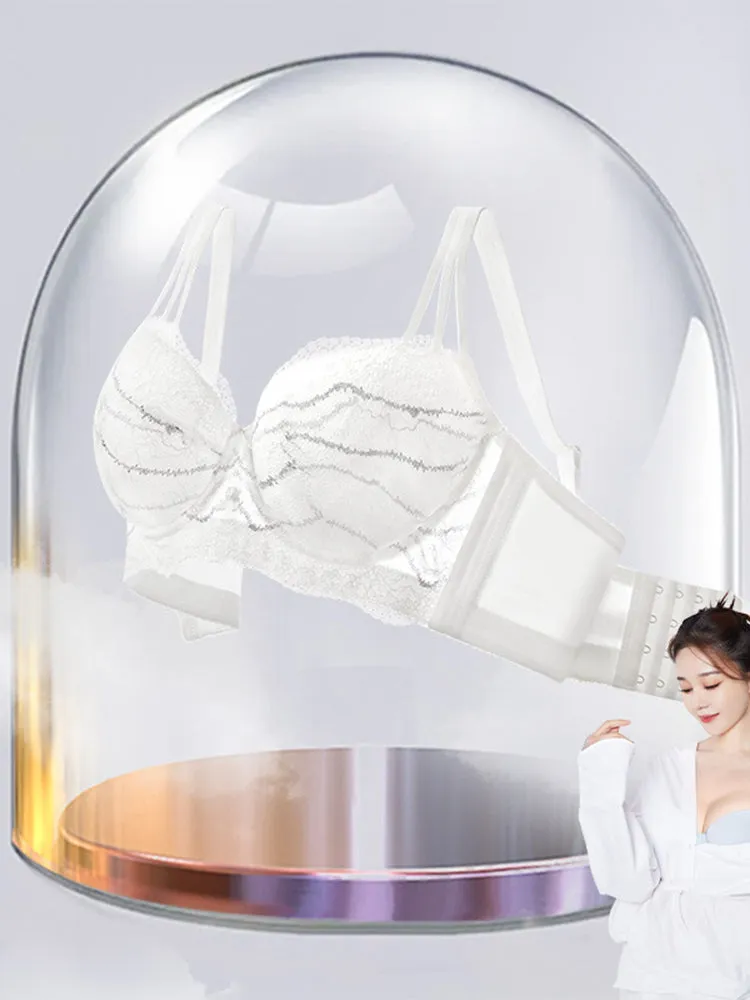 3D Comfort Push-Up Lace Bra with Enhanced Lift and Support
