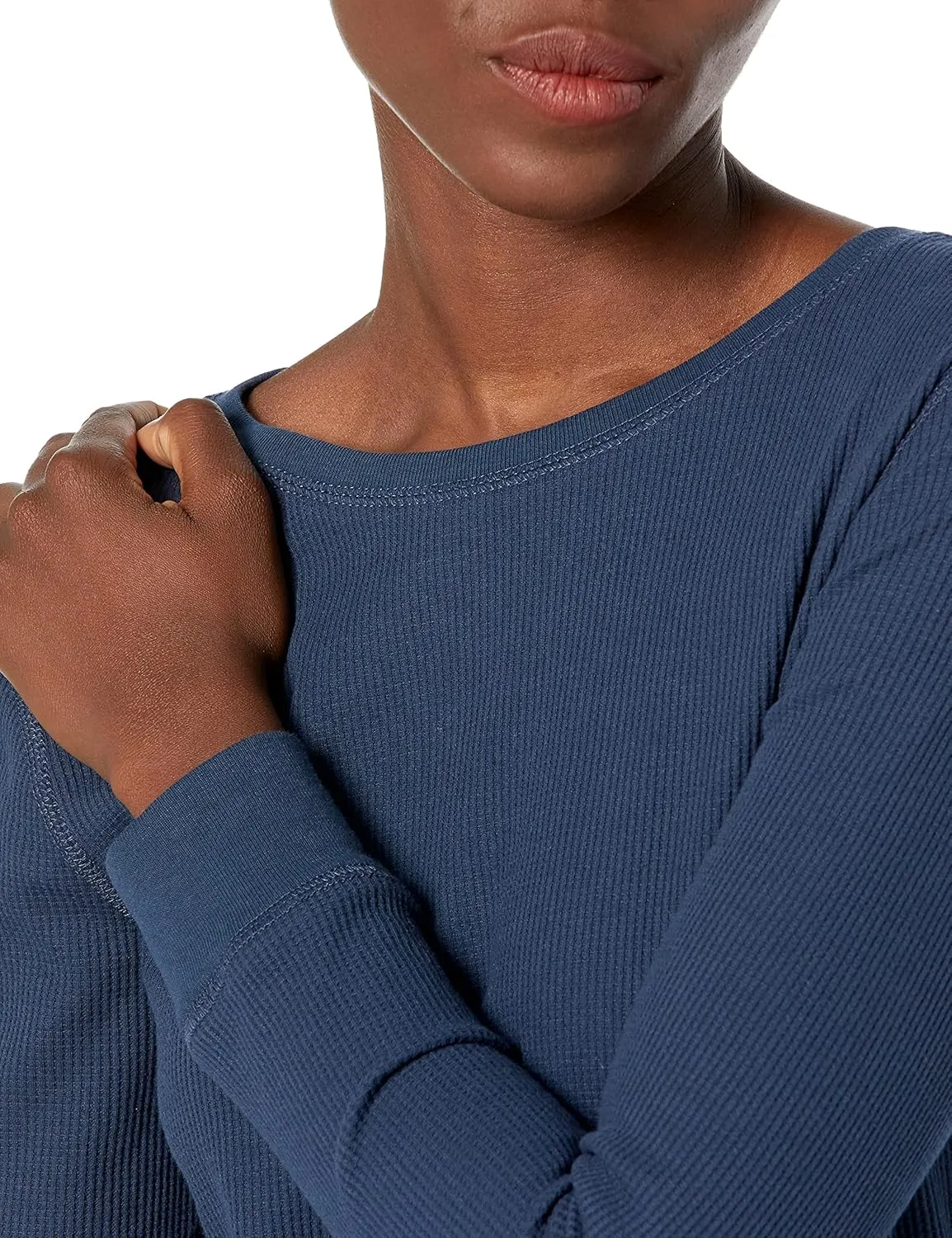 Amazon Essentials Women's Waffle Snug Fit Pajama Set, 2 Piece Long Sleeve