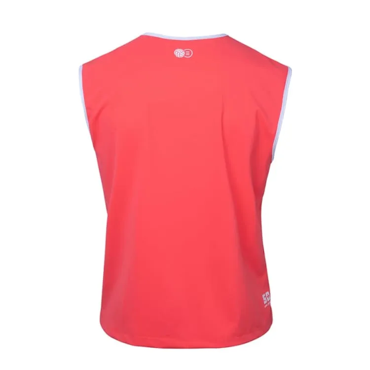 Barrel Mens Volley Sleeveless Rashguard-RED