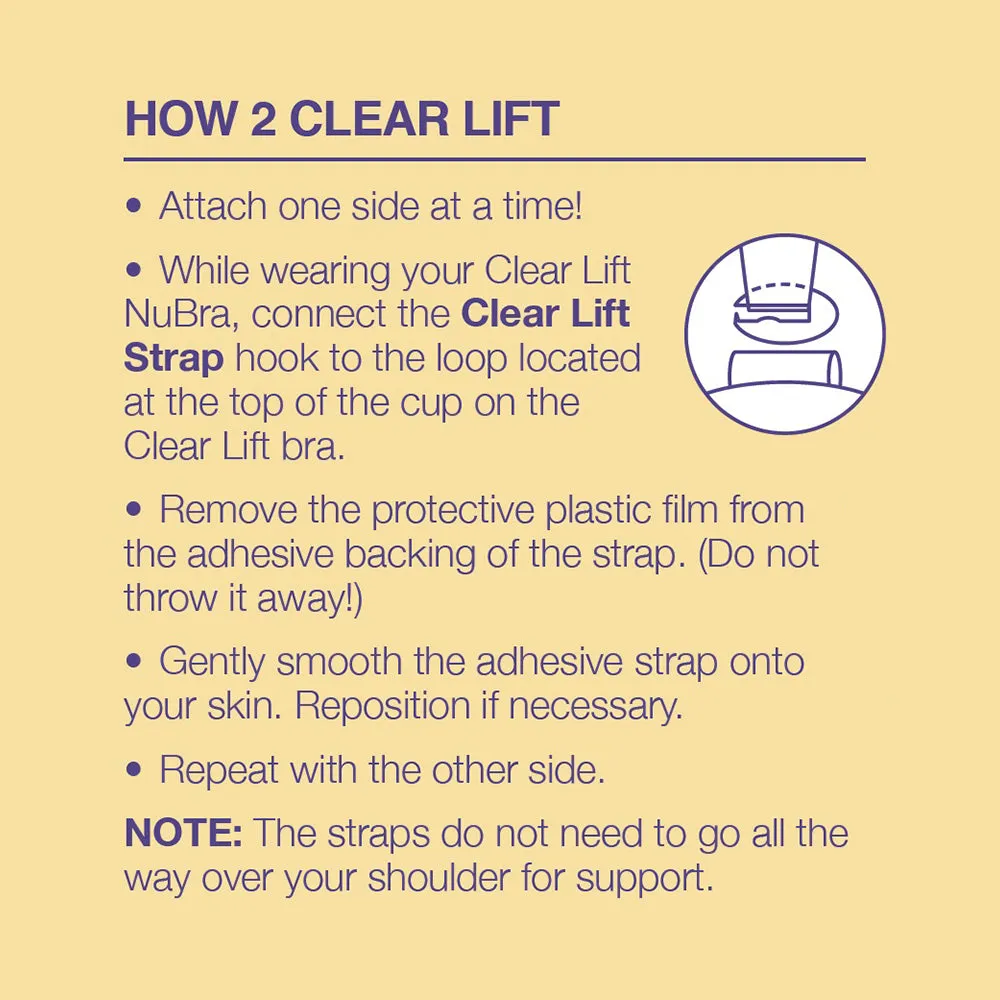 Clear Lift Straps