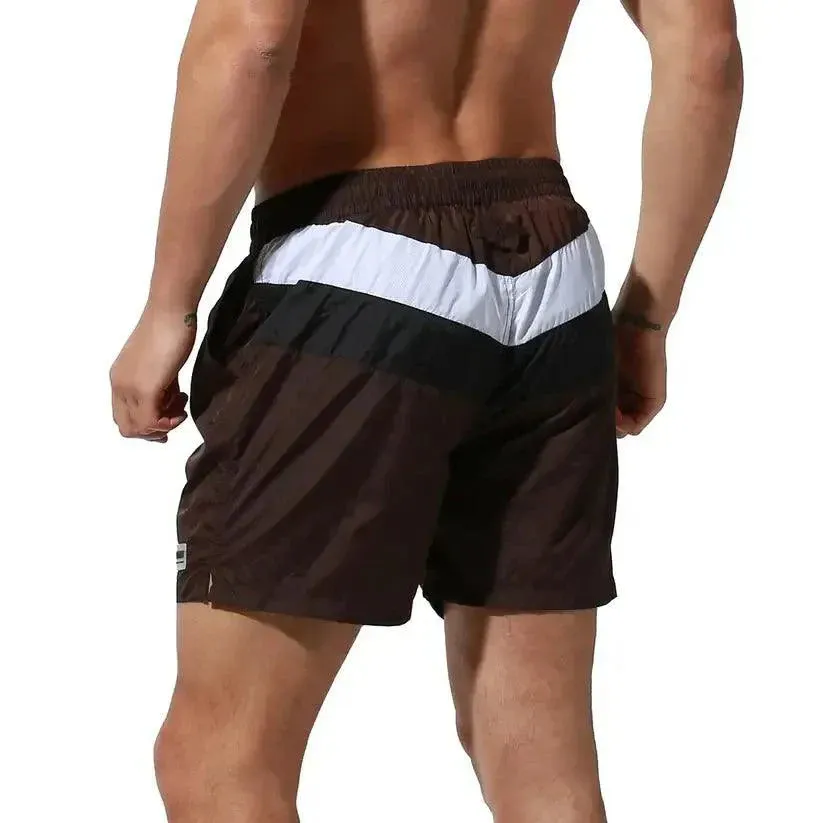 Desmiit Men's 3-Inch Nylon Board Shorts - Quick-Dry Beach & Gym Shorts S7937