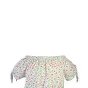 Ditsy Print Romper