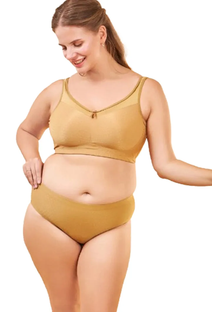 ENAMOR BRA-FB12 /2 Smooth Super Lift Full Support Bra - Non-Padded Wirefree Full Coverage