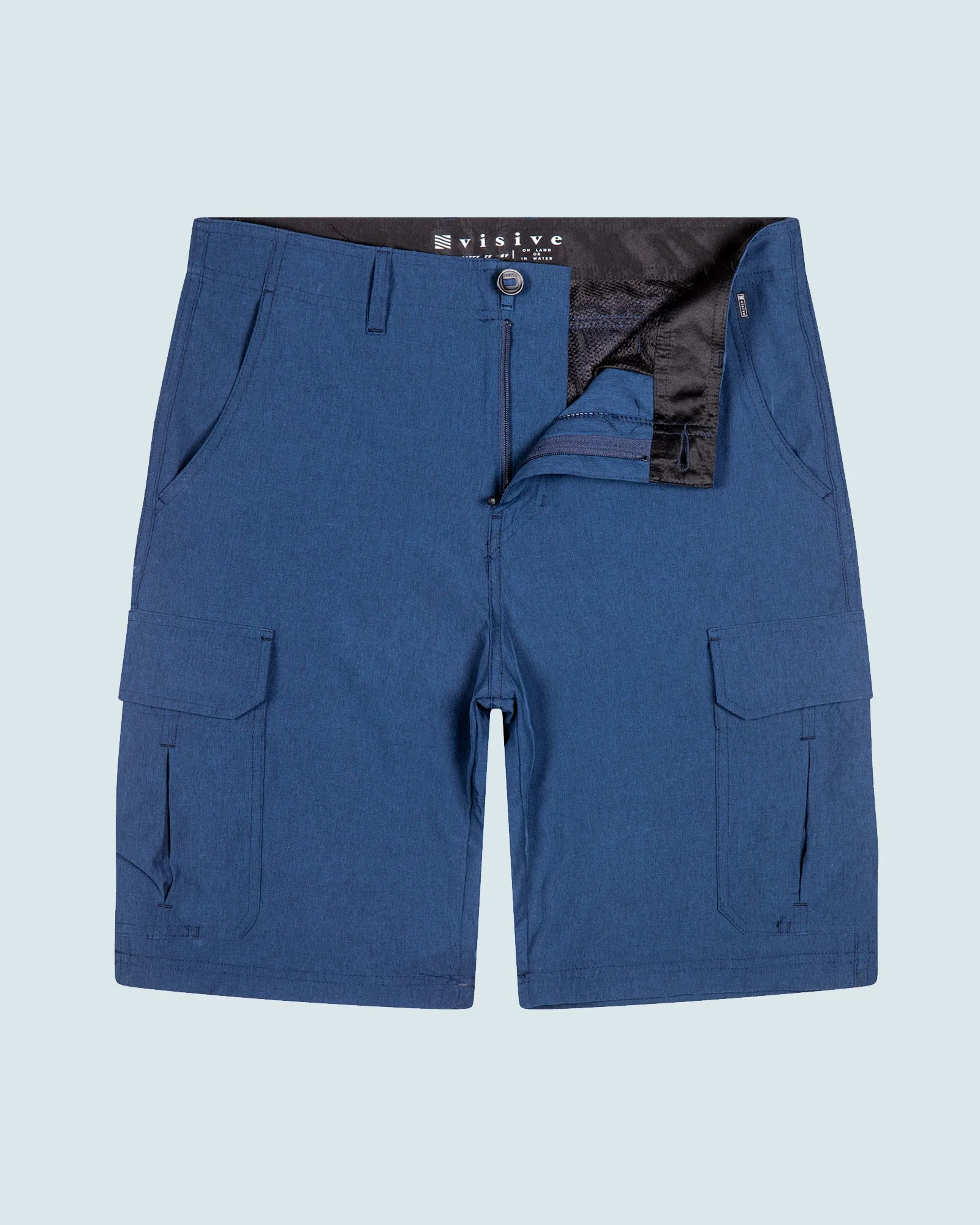 Export Mens Cargo Hybrid  Short - Navy