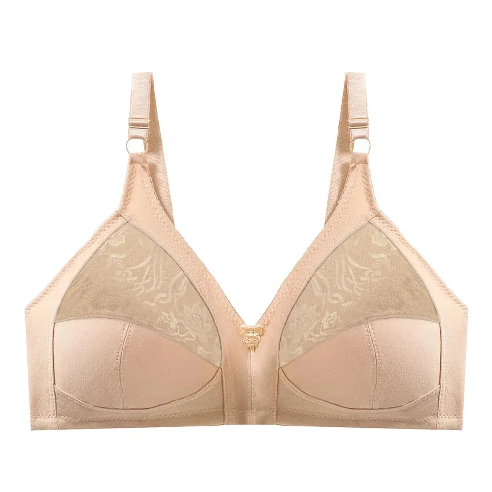 Full-Coverage Big Cup Support Push Up Bra 38-52