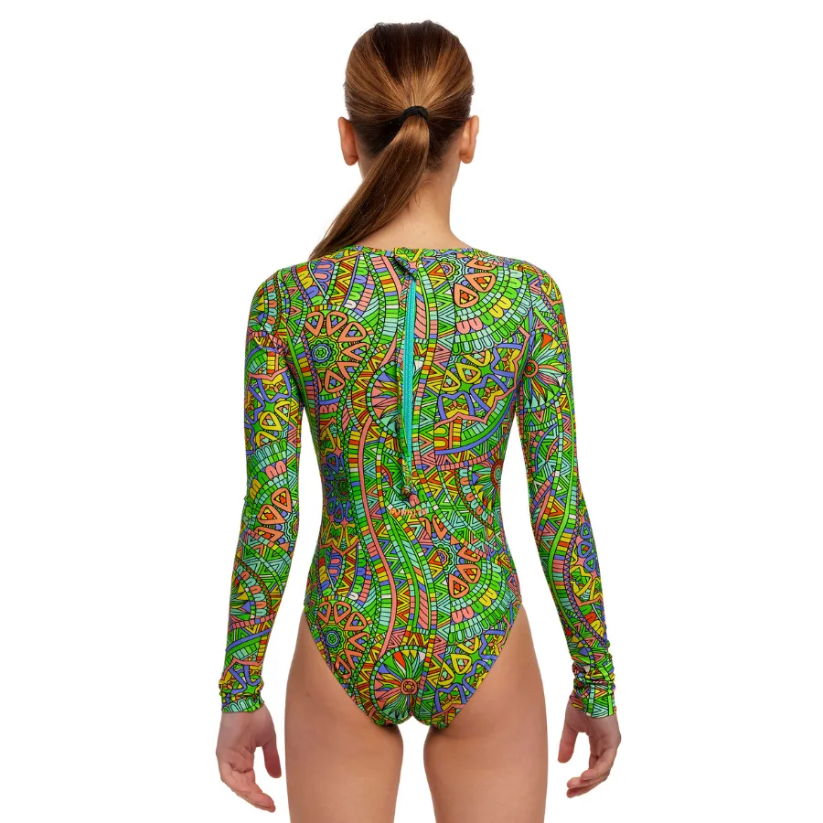 Funkita Girls Long Shot One Piece FKS060G - Minty Mixer
