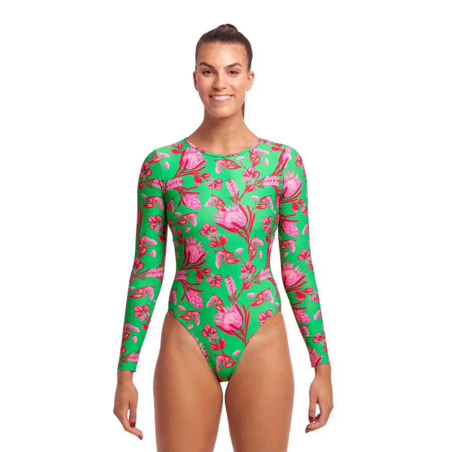 Funkita Womens Long Shot One Piece FKS060L - Desert Pea