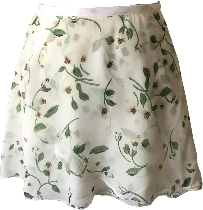Girls Ballet Dance Chiffon Wrap Skirt