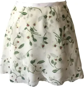Girls Ballet Dance Chiffon Wrap Skirt