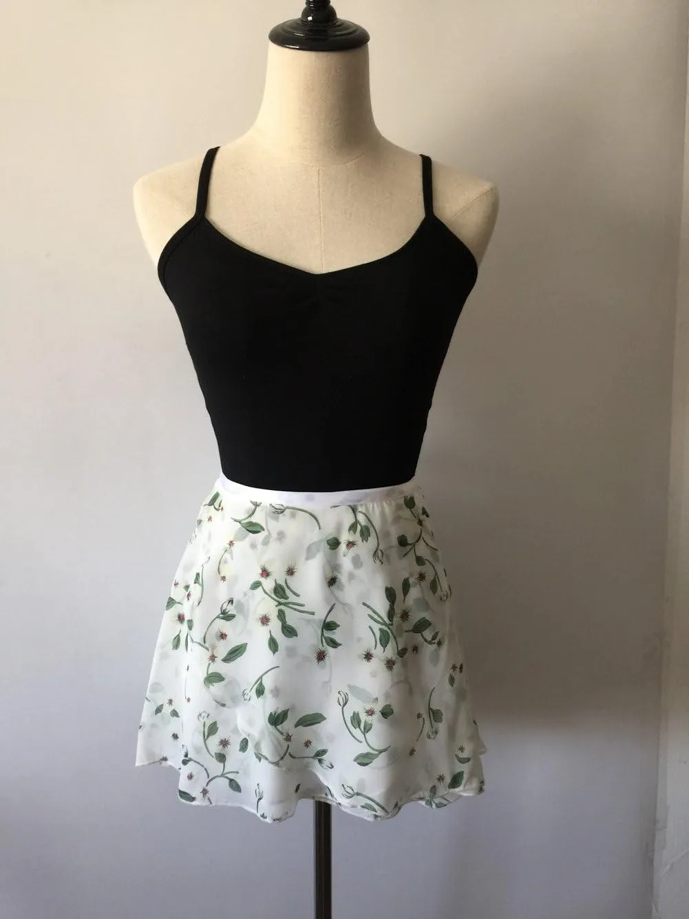 Girls Ballet Dance Chiffon Wrap Skirt