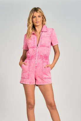 Kelly Pink Romper