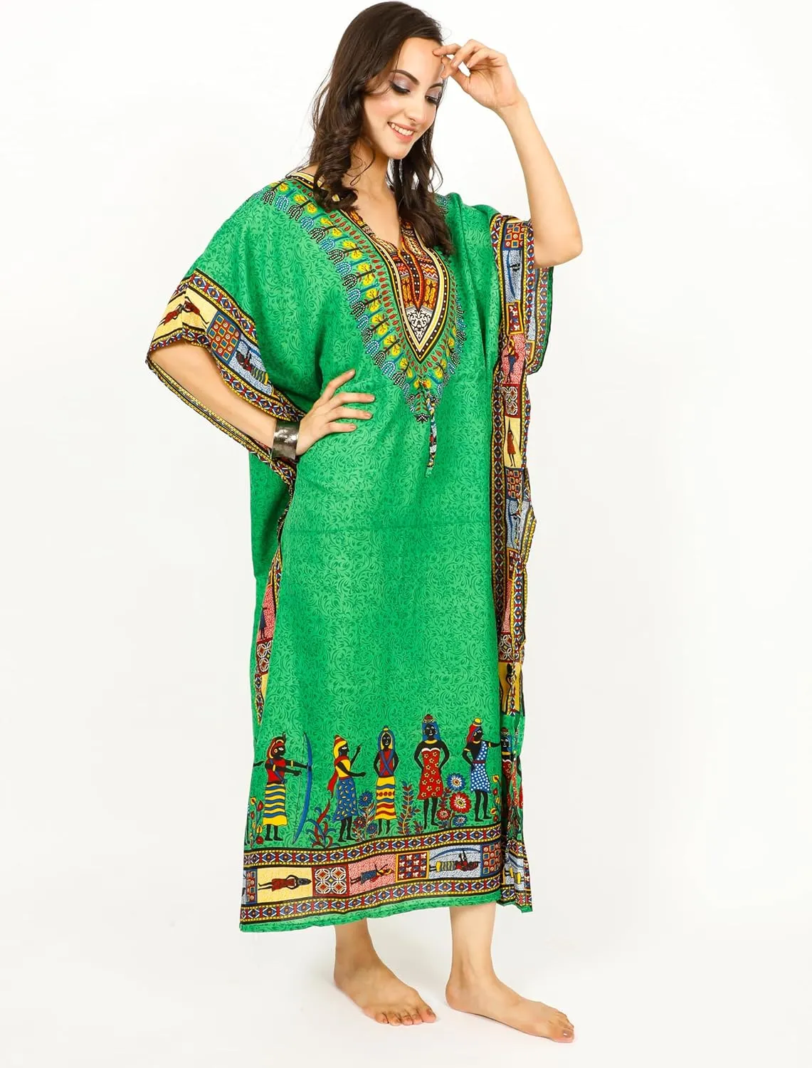 Ladies Kaftans Tunic Kimono Maxi Women Dashiki African Caftan Plus Size Lounge Girls Kimono for Any Occasion