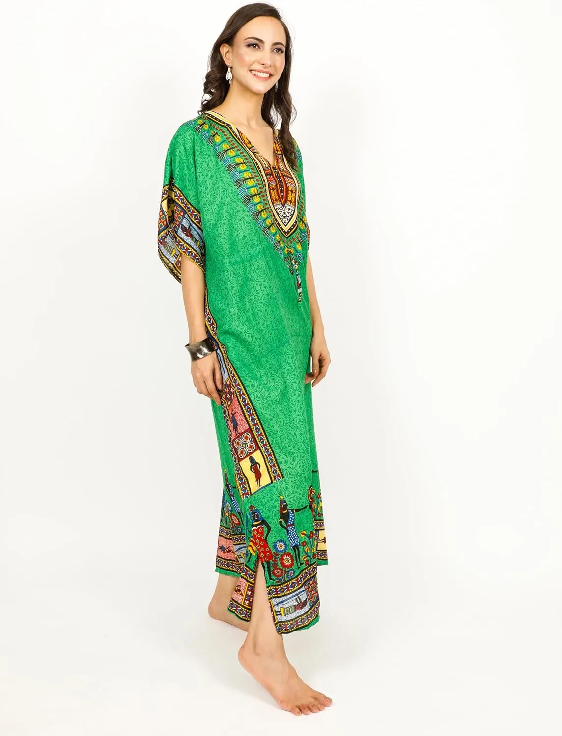 Ladies Kaftans Tunic Kimono Maxi Women Dashiki African Caftan Plus Size Lounge Girls Kimono for Any Occasion