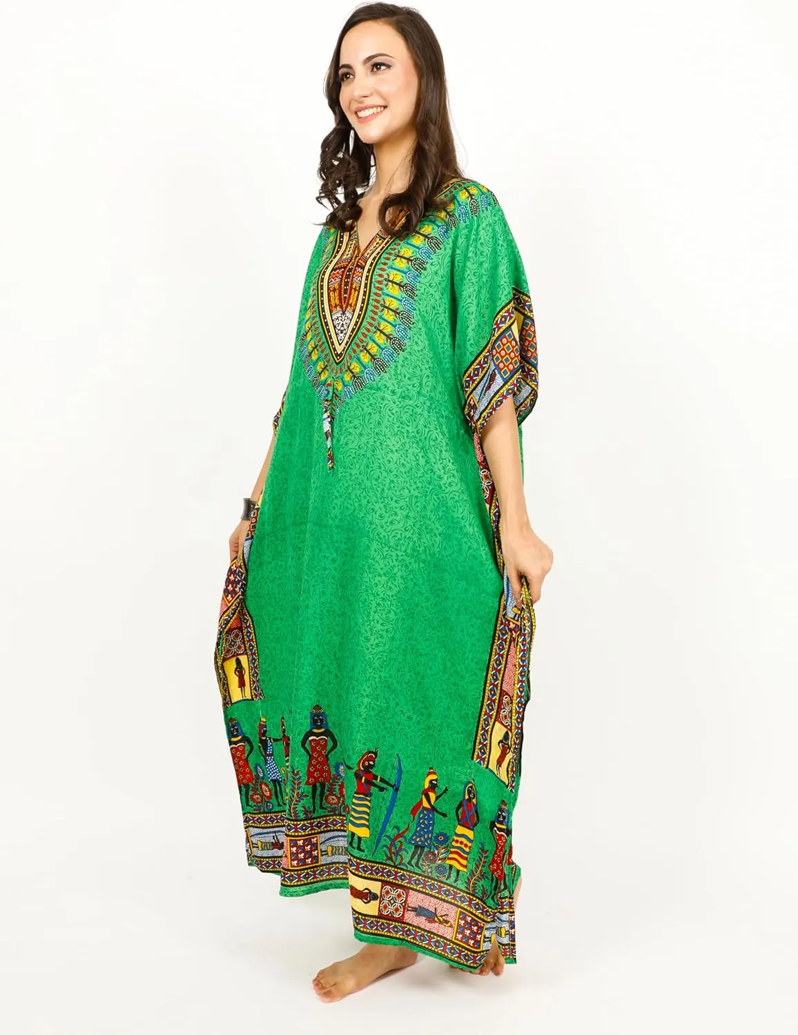 Ladies Kaftans Tunic Kimono Maxi Women Dashiki African Caftan Plus Size Lounge Girls Kimono for Any Occasion