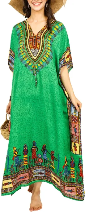 Ladies Kaftans Tunic Kimono Maxi Women Dashiki African Caftan Plus Size Lounge Girls Kimono for Any Occasion