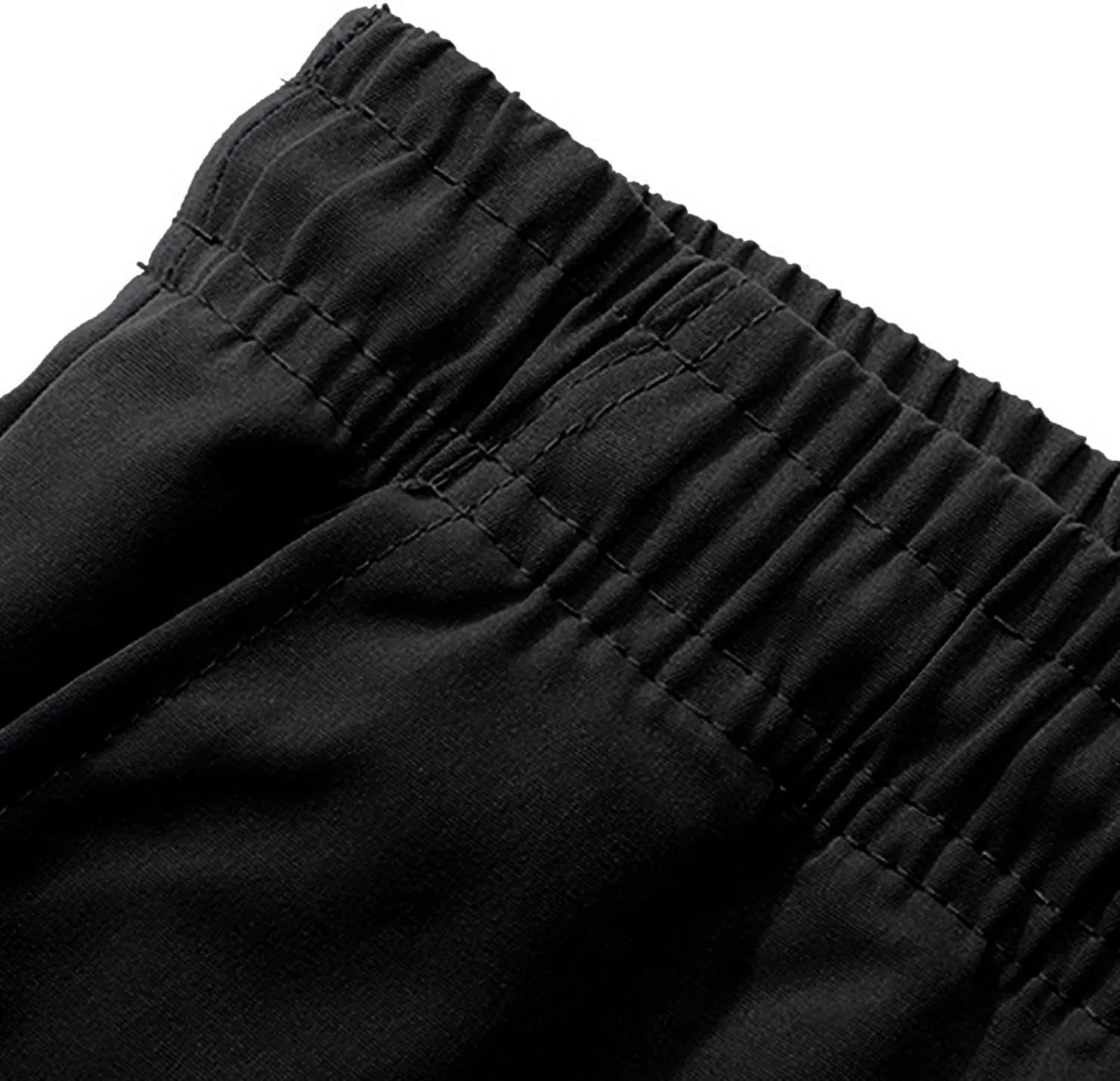Men's Athletic Cargo Shorts with Pockets Quick Dry Running Workout Gym Elastic Lightweight Basketball Trunks
