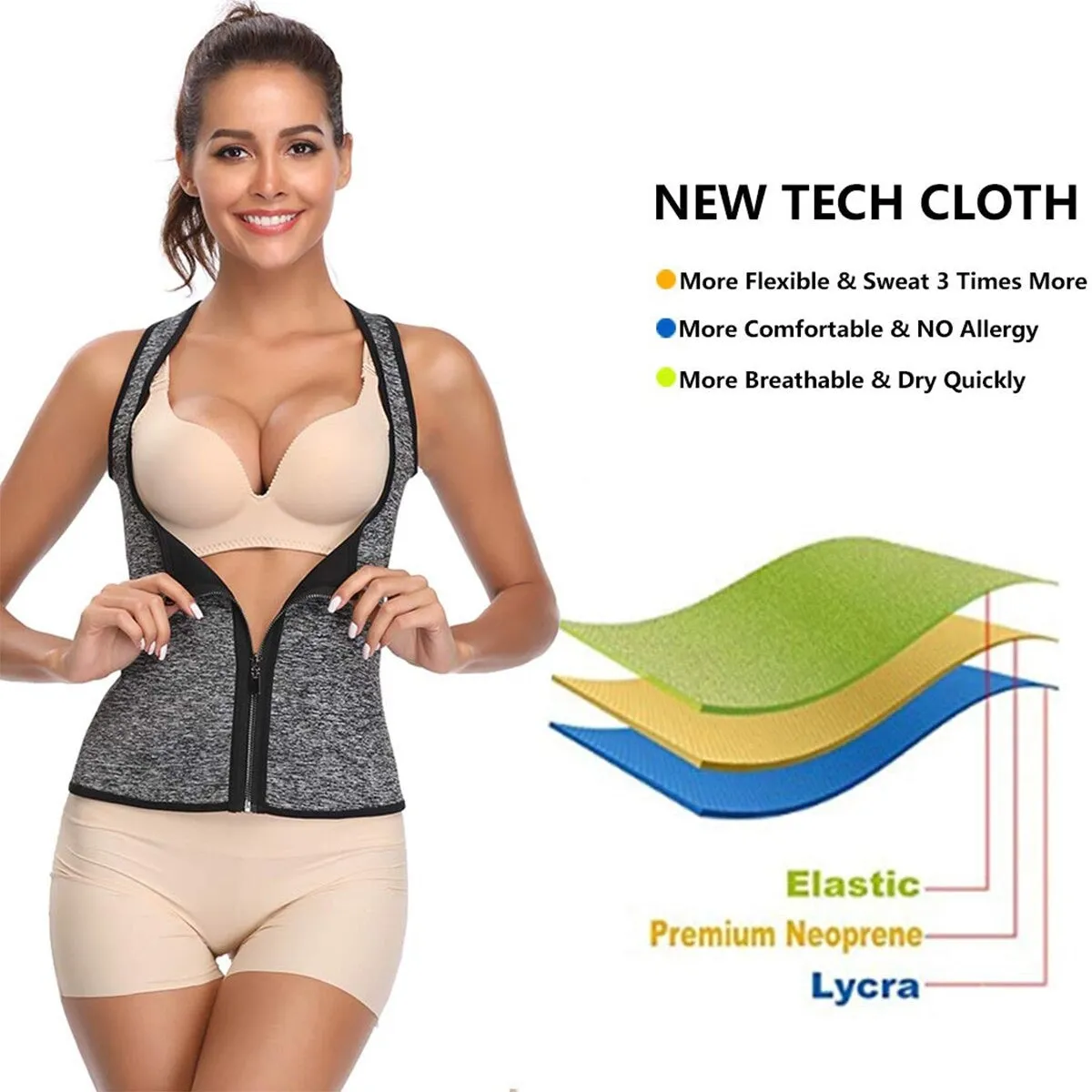 Neoprene Waist Trainer Vest