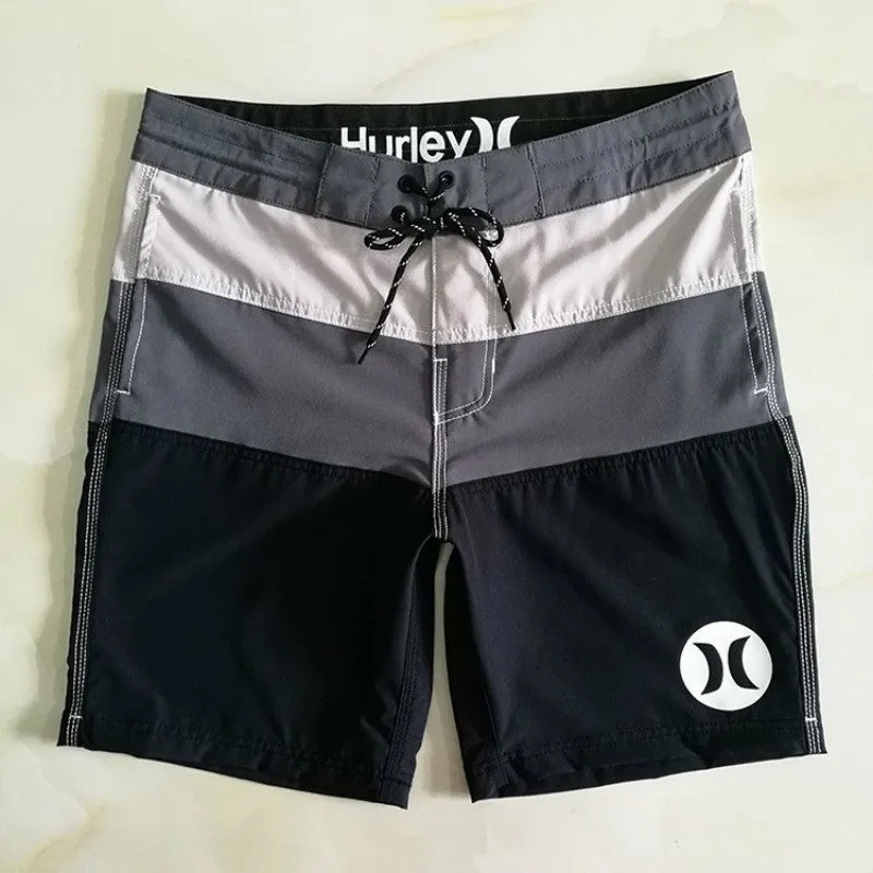 New Brand Quick Dry Men Elastic Spandex Board Shorts