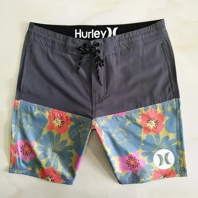 New Brand Quick Dry Men Elastic Spandex Board Shorts