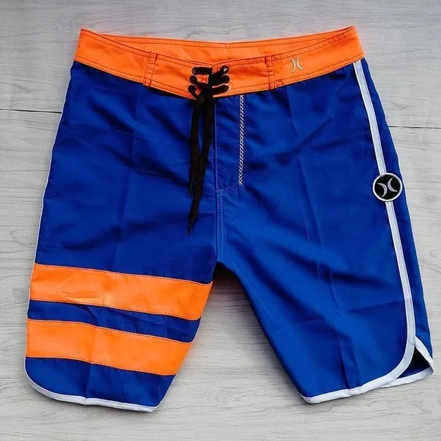 New Brand Quick Dry Men Elastic Spandex Board Shorts