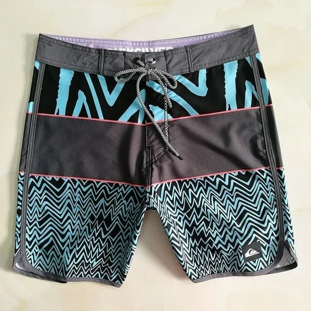 New Brand Quick Dry Men Elastic Spandex Board Shorts