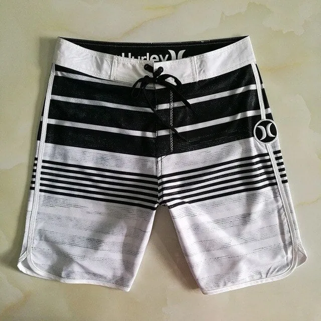 New Brand Quick Dry Men Elastic Spandex Board Shorts