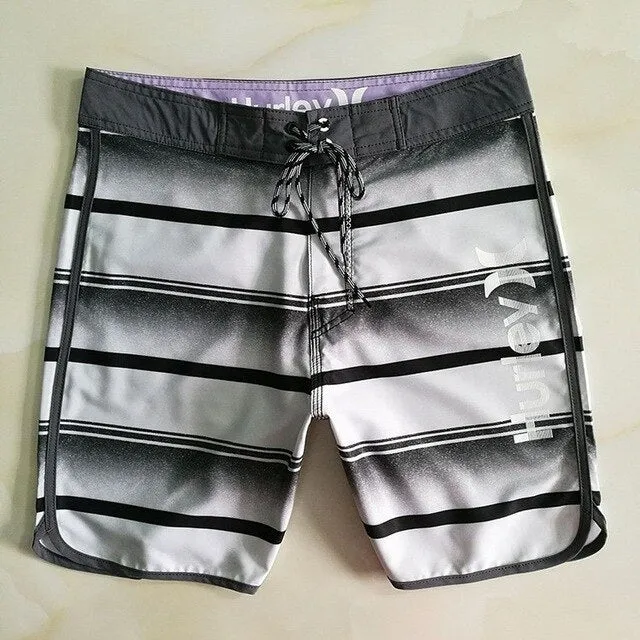New Brand Quick Dry Men Elastic Spandex Board Shorts