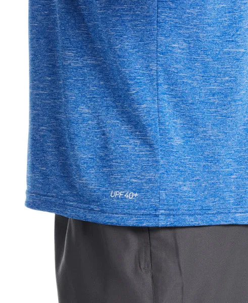 Nike Swim Men's Heather Sleeveless Hydroguard Swim Shirt Game Royal