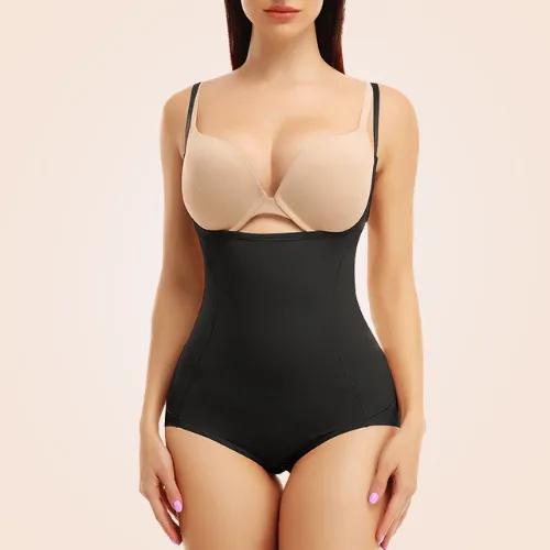 One Piece Waist Sculpting Mesh Underwear Bodyshaper