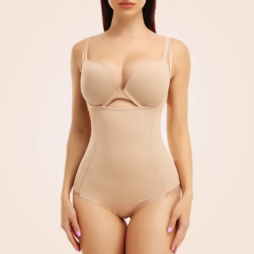 One Piece Waist Sculpting Mesh Underwear Bodyshaper