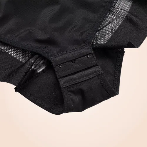 One Piece Waist Sculpting Mesh Underwear Bodyshaper