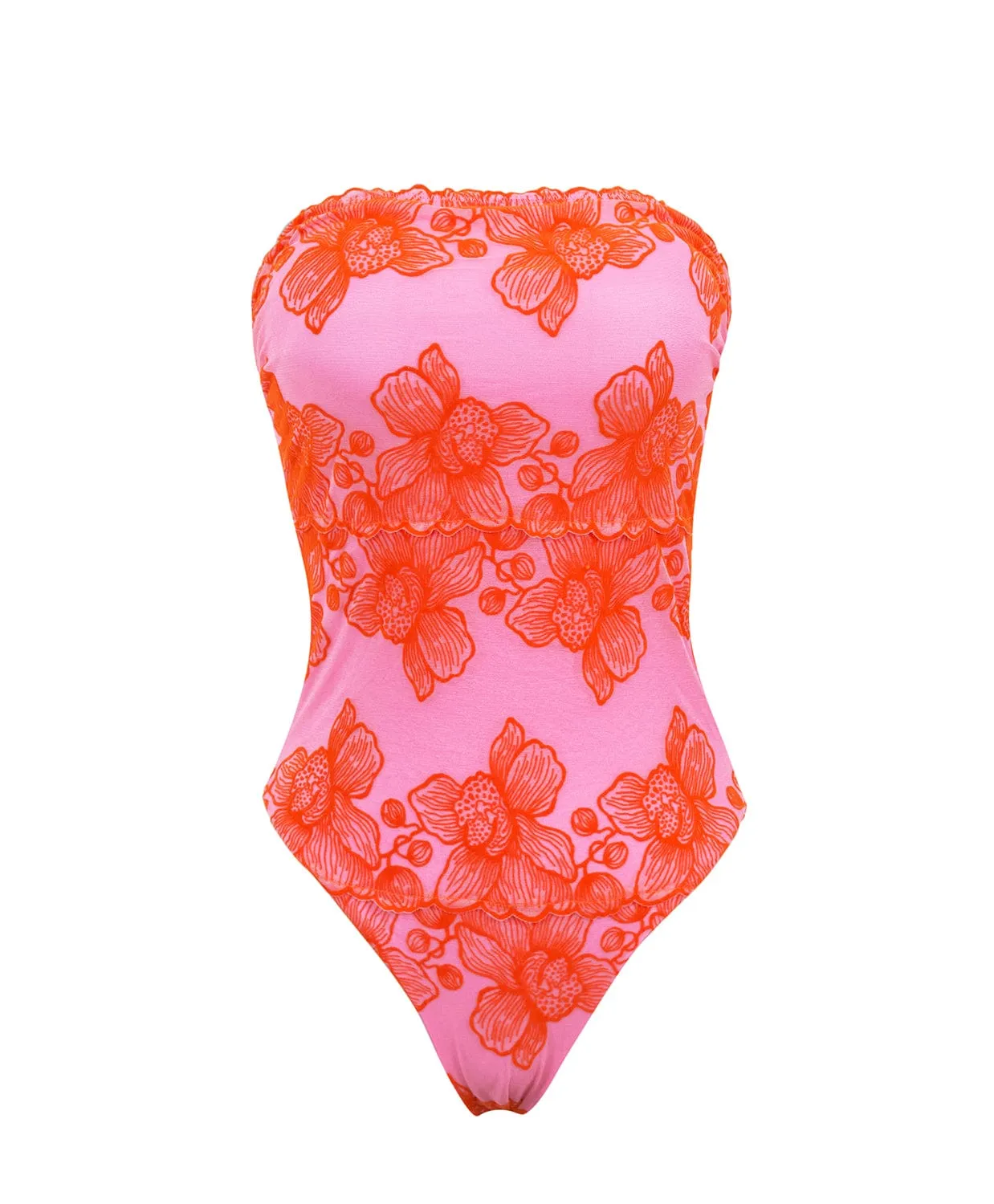 PQ Swim Capri Strapless One Piece