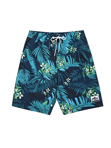 Quick Dry Board Shorts with Mesh Lining