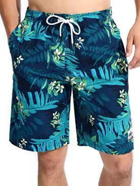 Quick Dry Board Shorts with Mesh Lining