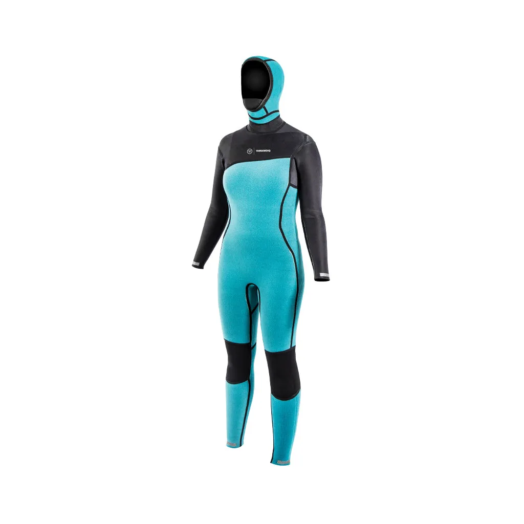 Ride Engine Onsen 5/4/3mm Women's Front Zip Hooded Wetsuit