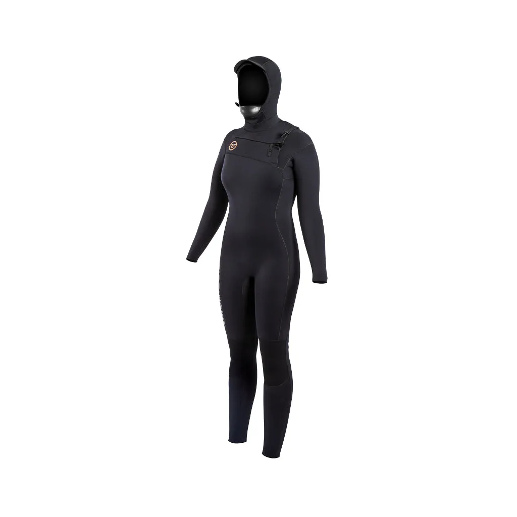 Ride Engine Onsen 5/4/3mm Women's Front Zip Hooded Wetsuit