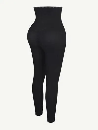 Seamless High Waist Belly Control Shaper Gym Leggings