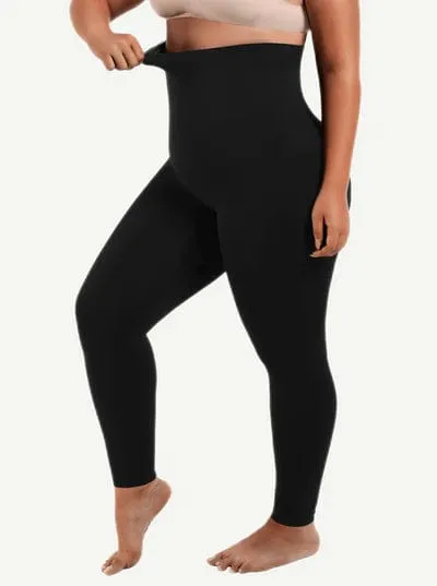 Seamless High Waist Belly Control Shaper Gym Leggings