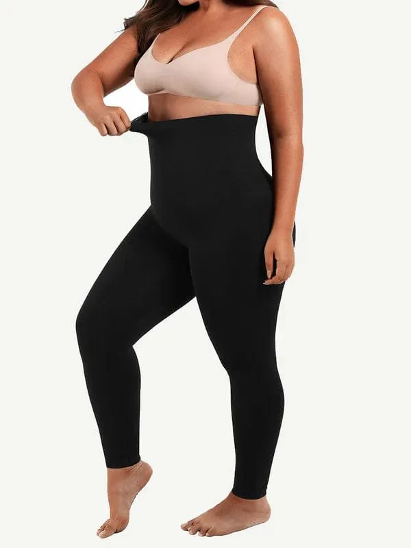 Seamless High Waist Belly Control Shaper Gym Leggings