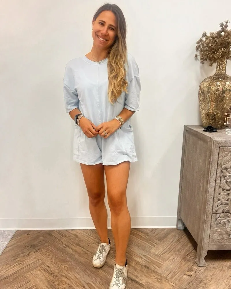 Serena Short Sleeve Romper