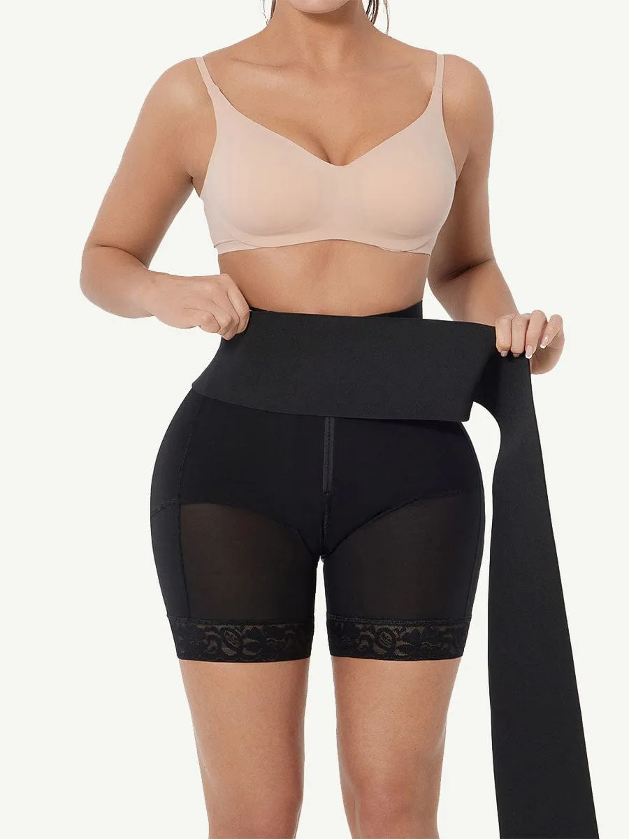 Shaper shorts w/ Rubber Waist Trainer