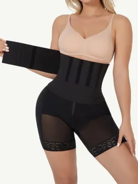 Shaper shorts w/ Rubber Waist Trainer