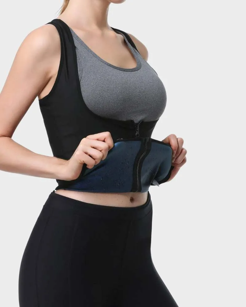 Shesways® Sauna Suit Waist Trainer Vest
