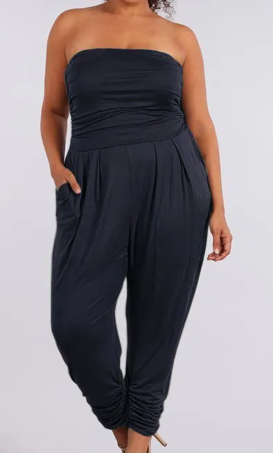Strapless Romper