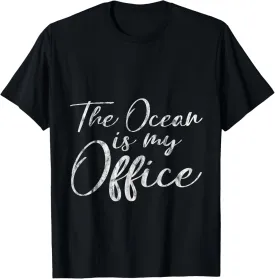 The Ocean Is My Office Wildlife Conservation Dive -- T-Shirt