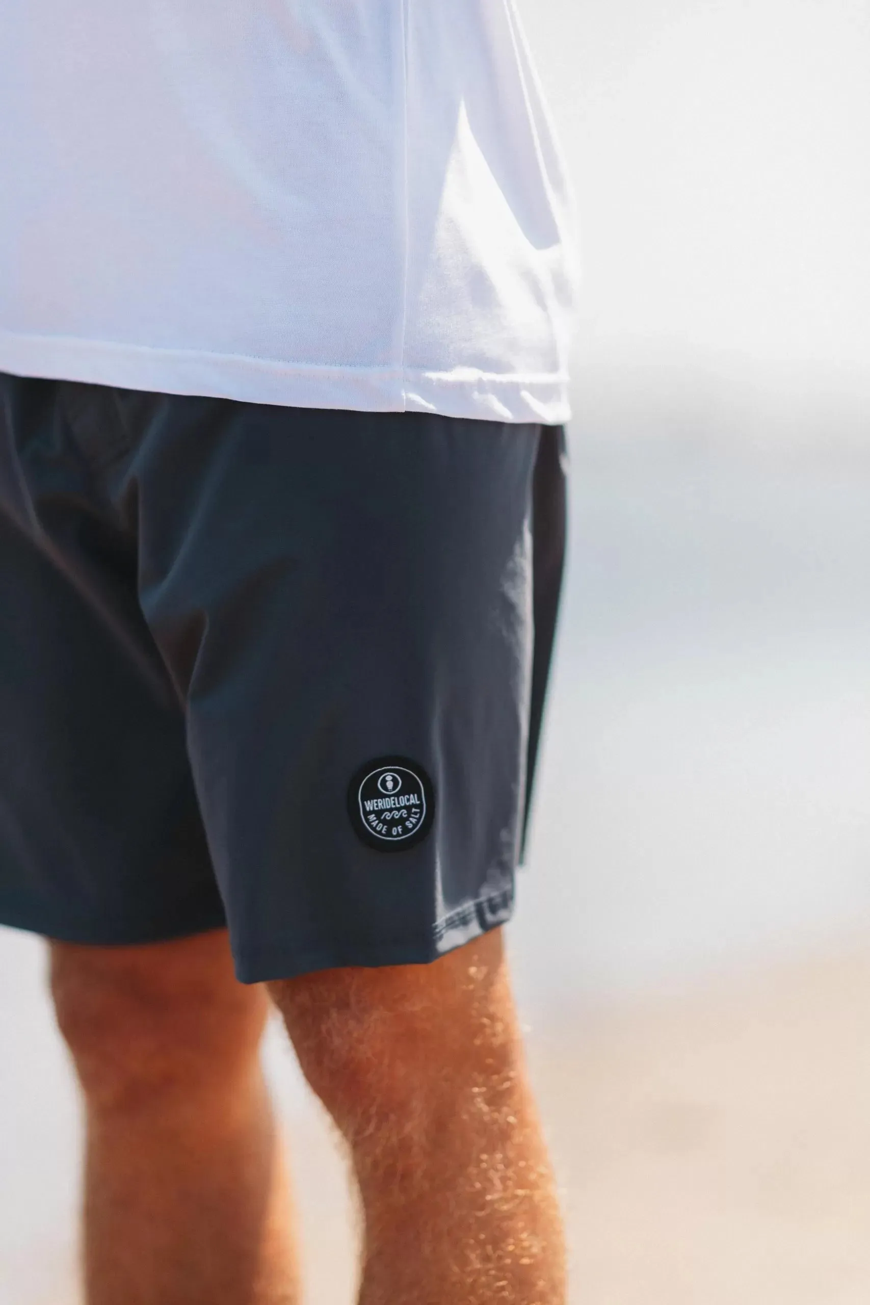 THE ONE BASIC GREY BOARDSHORTS