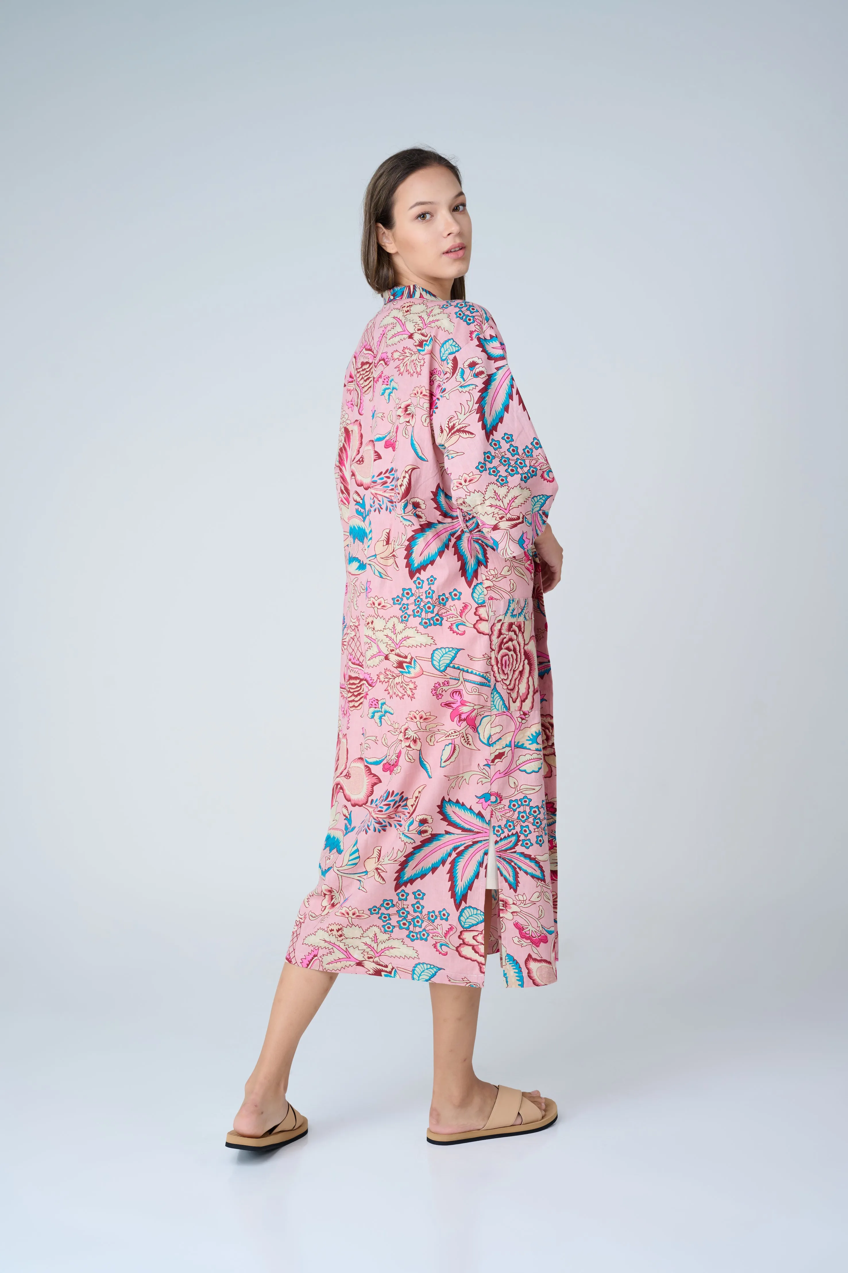 The Softest Cotton Kimono Robe