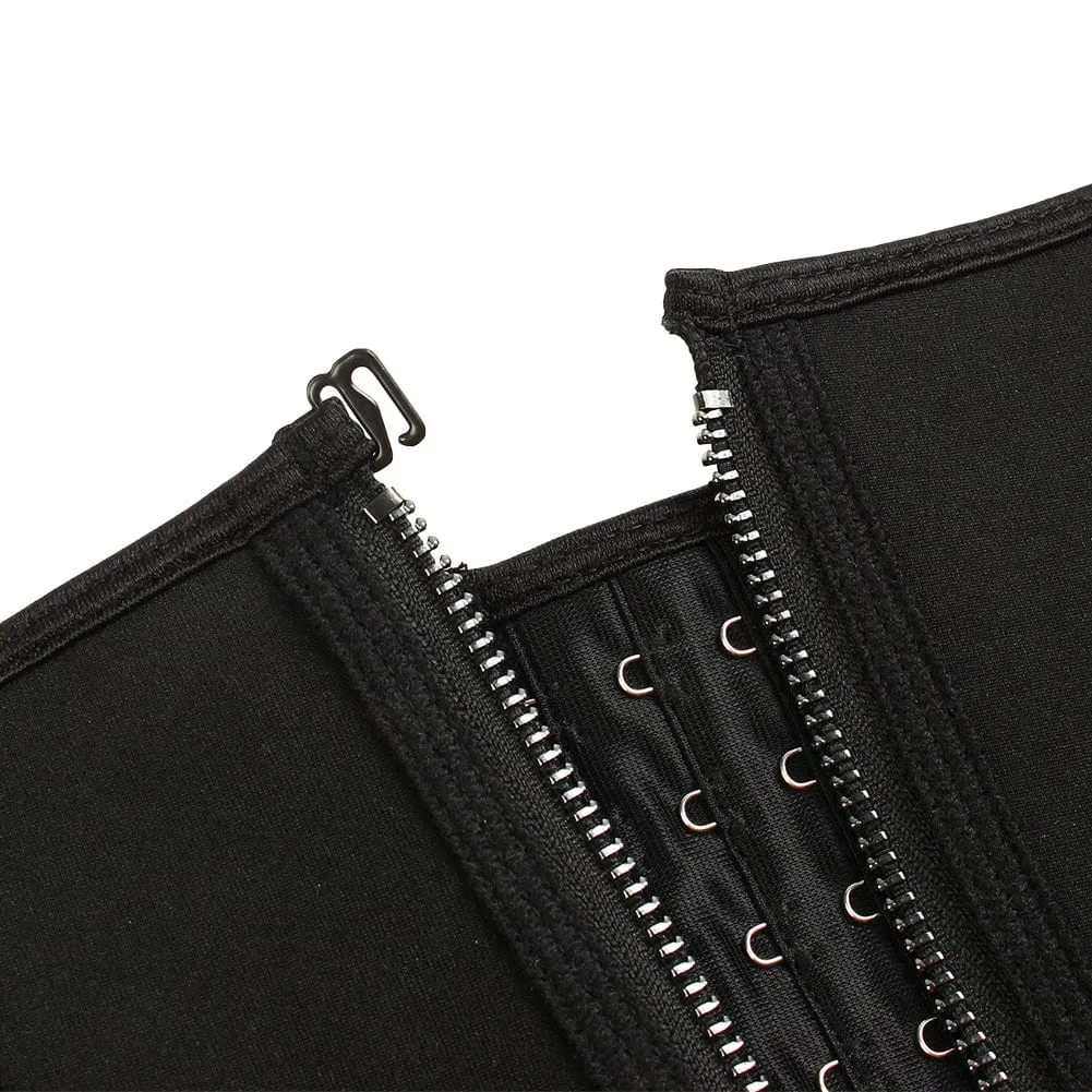 Tummy Controlling Waist Trainer w/ Double Layer Zipper
