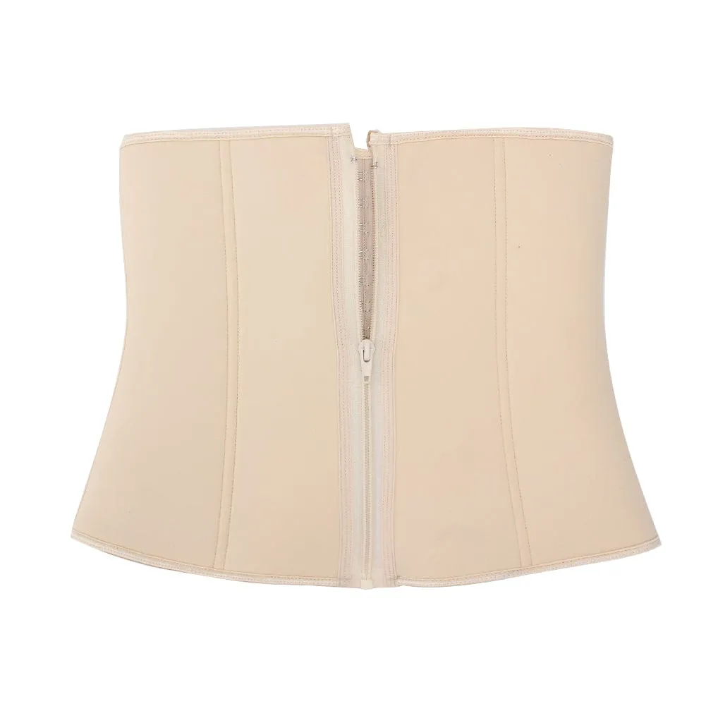 Tummy Controlling Waist Trainer w/ Double Layer Zipper