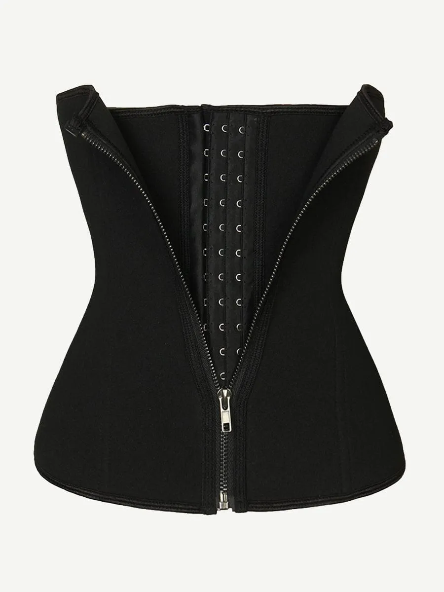 Tummy Controlling Waist Trainer w/ Double Layer Zipper